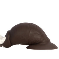 DarkSil Plug Dildo in Gr&ouml;&szlig;e S / &Oslash; bis 6,5 cm / L&auml;nge 13 cm