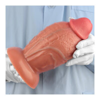 RealCockz Plug-Dildo Real Huge / Ø bis 10 cm / Länge 18 cm