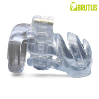 BRUTUS Cyborg Chastity Cage - Clear