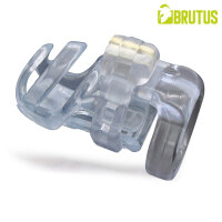 BRUTUS Cyborg Chastity Cage - Clear