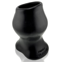 OXBALLS [SIL] COLOSSUS Pighole Tunnel Plug XXXXL Black