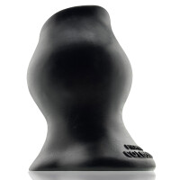 OXBALLS [SIL] COLOSSUS Pighole Tunnel Plug XXXXL Black