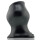 OXBALLS [SIL] COLOSSUS Pighole Tunnel Plug XXXXL Black