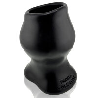 OXBALLS [SIL] SUPER MAX Pighole Tunnel Plug XXXL Black