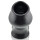 OXBALLS [SIL] SUPER MAX Pighole Tunnel Plug XXXL Black