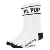 Wei&szlig;e Pup Socken ONE Size