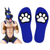 Paw Kinky Puppy Socken Blau ONE SIZE