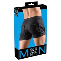 SVEN JOY MENT Shorts mit Taschen Junio Schwarz Größe L