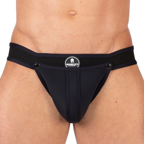 SPARTA&acute;S Jockstrap Shell Schwarz-Schwarz in Gr&ouml;&szlig;e XL