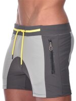 2Eros Pro Aktiv Gym Shorts Titanium in Gr&ouml;&szlig;e S