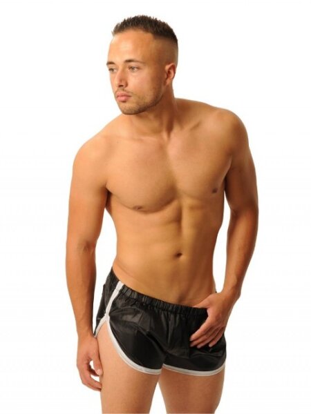 Fist Shorts &bull; Schwarz / Wei&szlig; in Gr&ouml;&szlig;e S