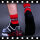 SNEAKFREAXX Niedrige Socken Black Red Short Schwarz-Rot One Size