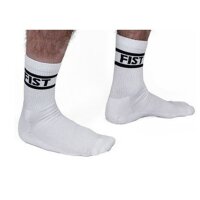 Mister B FIST Wei&szlig;e Socken  2 Paar