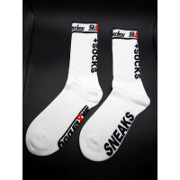 Sk8erboy Wei&szlig;e Socken SNEAKS SOCKS Gr&ouml;&szlig;e 39 - 42