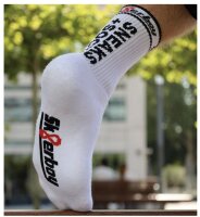 Sk8erboy Wei&szlig;e Socken SNEAKS SOCKS Gr&ouml;&szlig;e...