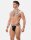 barcode Elastisches Bottom-Gurtband Harness Schwarz-Weiß Größe M