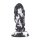 F*CK MY COLOR Dragonis Dildo Schwarz-Weiß Ø 5,5 x 16 cm