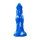 F*CK MY COLOR Worloz Dildo Blau-Weiß Ø 6 x 20 cm
