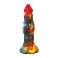 F*CK MY COLOR Worloz Dildo Mehrfarbig Ø 6 x 20 cm