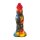 F*CK MY COLOR Worloz Dildo Mehrfarbig Ø 6 x 20 cm