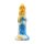 F*CK MY COLOR Worloz Dildo Gold-Blau Ø 6 x 20 cm
