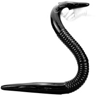 DOUBLE PLAYZ Langer Doppel Dildo Blackworm / &Oslash; 4,5 x 75 cm
