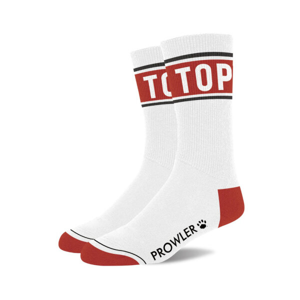 TOP Wei&szlig;-Rote Socken ONE Size