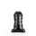 BUBBLE TOYS Mousse - Black - Large Ø 9,6 cm x 21 cm.