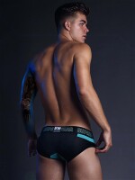 Supawear Cyborg Brief Underwear Bionic Blue in Gr&ouml;&szlig;e M