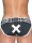 2Eros X Series Brief Underwear Black Marle in Gr&ouml;&szlig;e XS