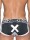 2Eros X Series Trunk Underwear Black Marle in Gr&ouml;&szlig;e XS