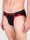 SPORT FUCKER Shortstop Brief - Schwarz / Rot in Größe S
