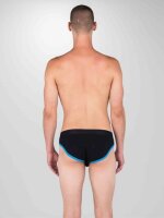SPORT FUCKER Shortstop Brief - Schwarz / Blau in...