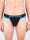 SPORT FUCKER Shortstop Brief - Schwarz / Blau in Größe L