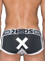 2Eros X Series Trunk Underwear Black Marle in Gr&ouml;&szlig;e S