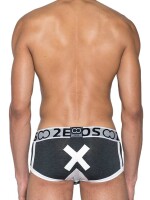 2Eros X Series Trunk Underwear Black Marle in Gr&ouml;&szlig;e S
