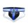 BDSMaster Jockstrap Neo Dungeon Schwarz-Blau Größe M