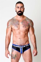 CELLBLOCK 13 Enforcer Jock Brief - Blue in Gr&ouml;&szlig;e XL