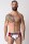 CELLBLOCK13 Dugout Jock Brief - Schwarz/Wei&szlig;/Rot Gr&ouml;&szlig;e S