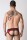 CELLBLOCK13 Dugout Jock Brief - Schwarz/Wei&szlig;/Rot Gr&ouml;&szlig;e S