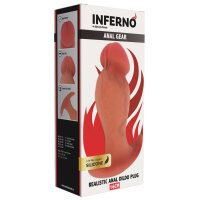 Plug Inferdick in Gr&ouml;&szlig;e M / &Oslash; 5 x 14 cm