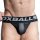 OXJOK AIRMESH Upthrust Slider Jock Tar Black- Größe XL