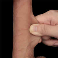 SLIDING SKIN Gode Vorhaut-Dildo / &Oslash; 4 cm / L&auml;nge 17 cm