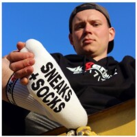 Sk8erboy Wei&szlig;e Socken SNEAKS SOCKS Gr&ouml;&szlig;e 43 - 46