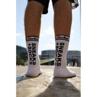 Sk8erboy Wei&szlig;e Socken SNEAKS SOCKS Gr&ouml;&szlig;e 43 - 46