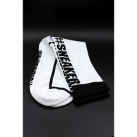 Sk8erboy Sneakerporn Socks White Black Gr&ouml;&szlig;e 43 - 46