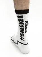 Sk8erboy Sneakerporn Socks White Black Gr&ouml;&szlig;e 43 - 46