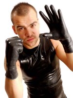 Rubber - Handschuhe Kurz in Gr&ouml;&szlig;e XL