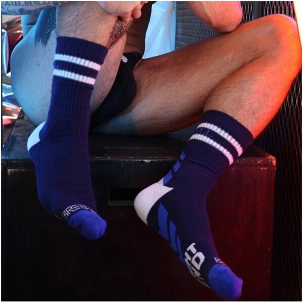 BREEDWELL Chaussettes GYMNETIXXX Marine ONE SIZE