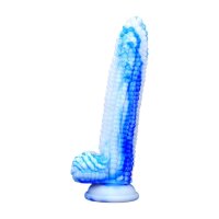 F*CK MY COLOR Dildo Mais / Blau Weiß Ø 4 cm...
